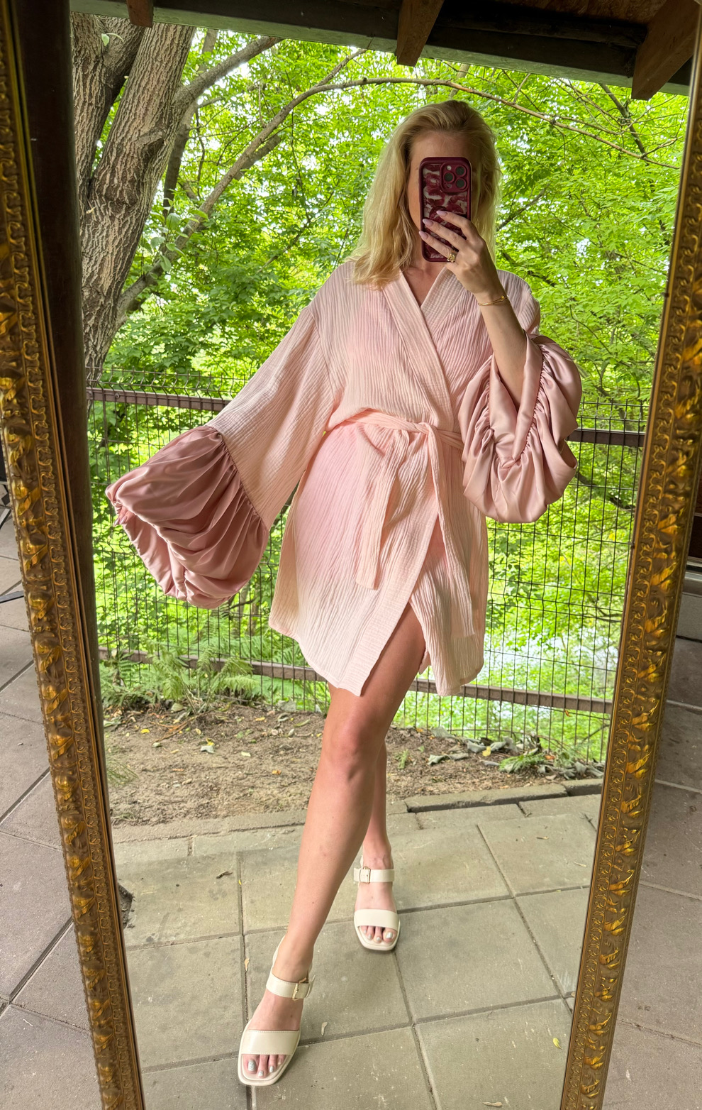 Suknelė/kimono Persikas