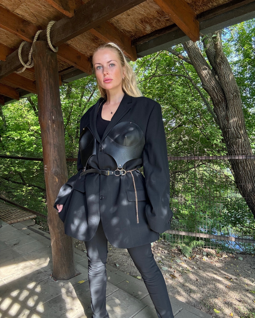Švarkas Black Corset