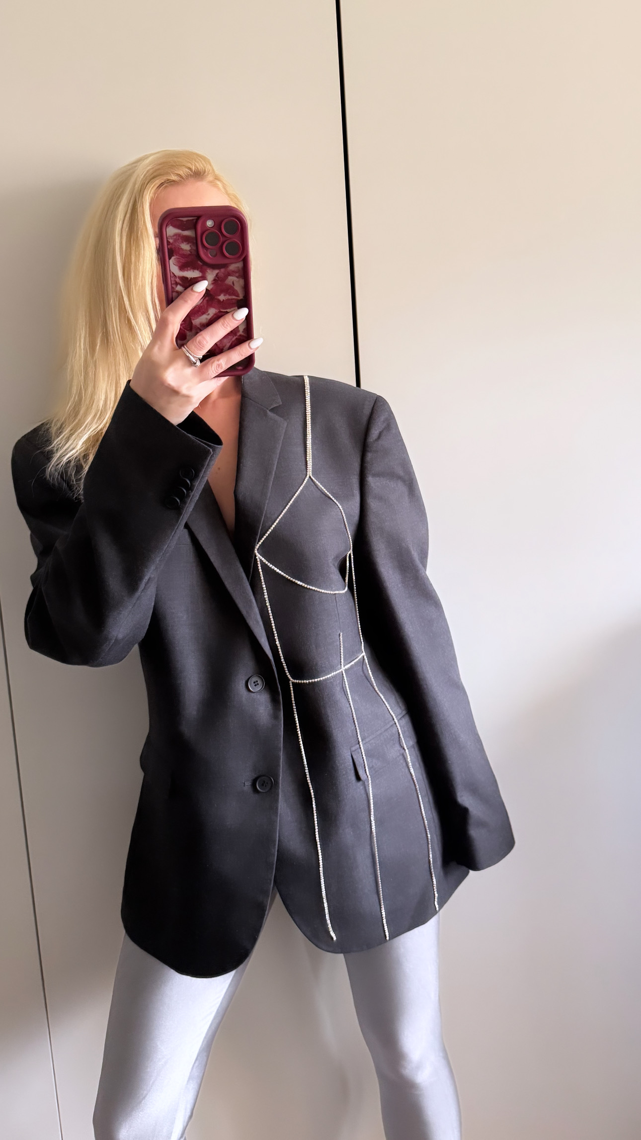 Švarkas Grey Corset