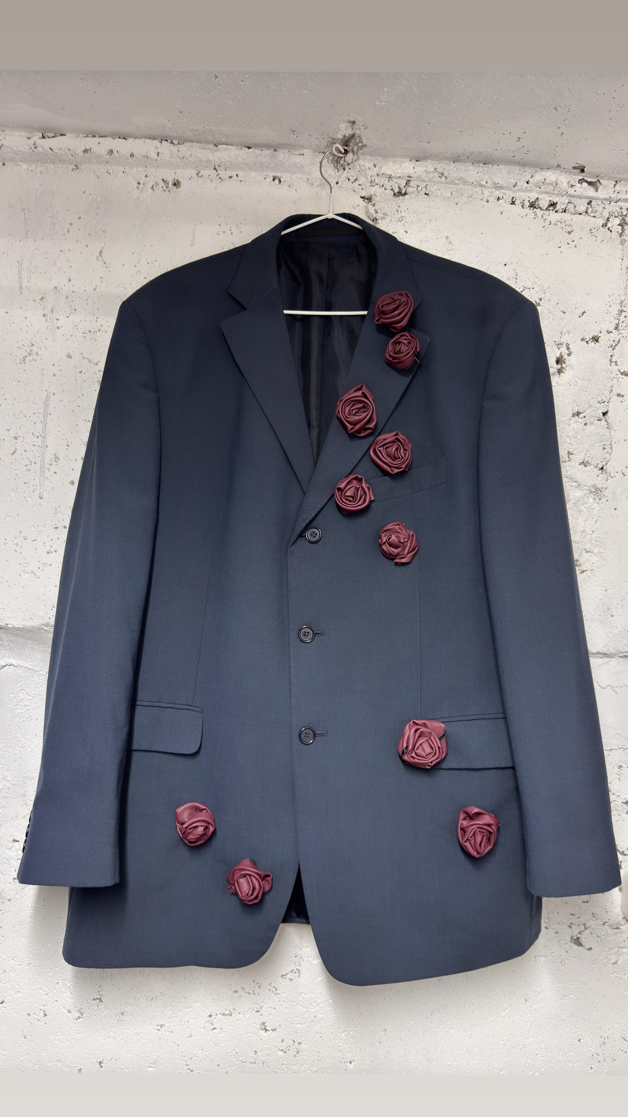 Švarkas Bordo Roses