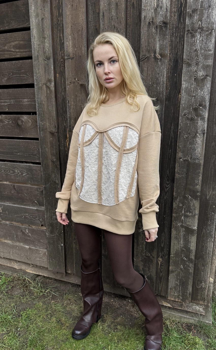 Džemperis Gold Corset