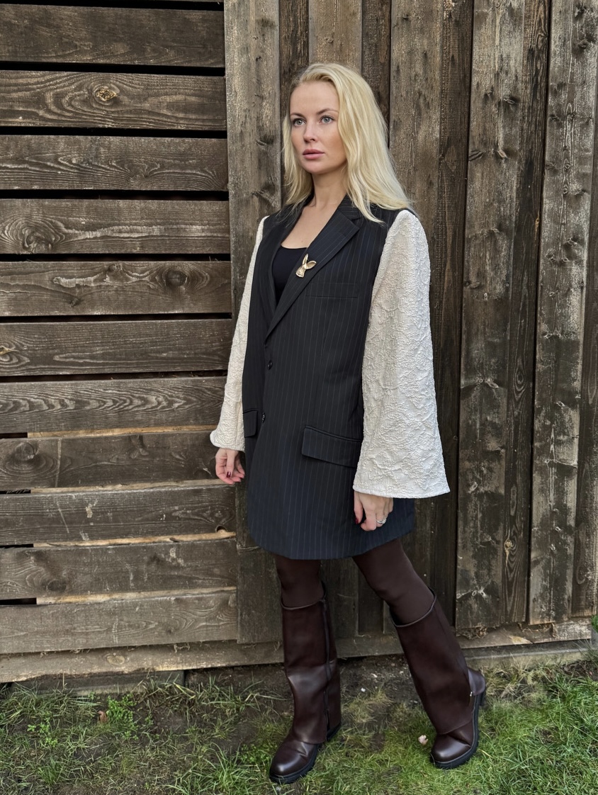 Švarkas Gold Sleeves